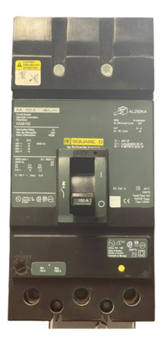 Interruptor Termomagnetico 3x150a Square D I-line Ka36150