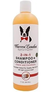 Warren London Champu 2 En 1 Para Mascotas Con Vitamina E Y 