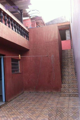 Imagem 2 de 18 de Sobrado Com 3 Dormitórios À Venda, 218 M² Por R$ 596.000 - Vila Palmares - Santo André/sp - So0558