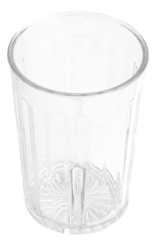 Vaso Facetado Plastico Inastillabl Resistente 5 Onza Juego 4