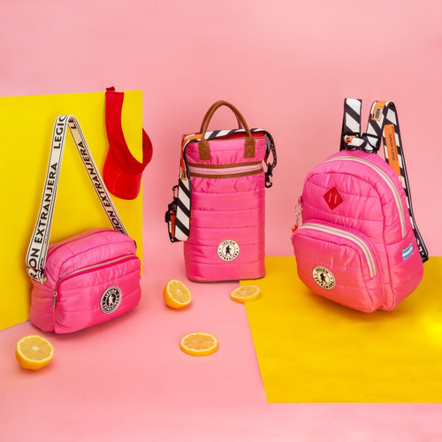 Imagen 8 de 10 de Mochila Matera Diamond Pop Rosa