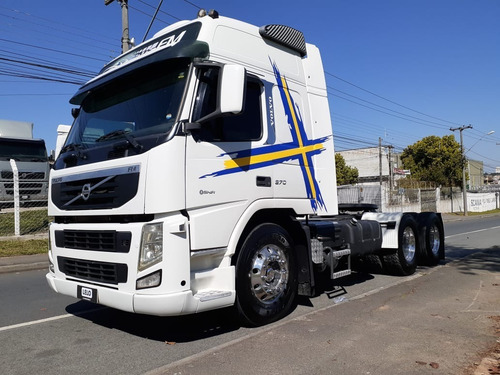 Volvo Fm 370 2011 Automático I Shift Trucado Teto Alto.