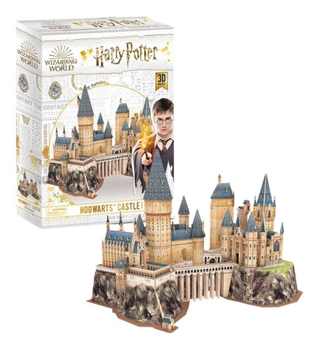 Imagen 1 de 5 de Puzzle 3d Harry Potter | Castillo De Hogwarts