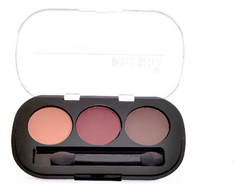 Sombras Compactas De 3 Tonos Dolce Bella