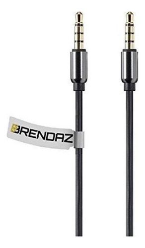 Brendaz Audio Auxiliar Aux 3.5mm Trrs - Cable De Microfono,