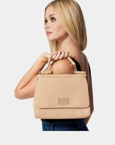 Bolsa Satchel Bebe Desconocido Color Azul Capri