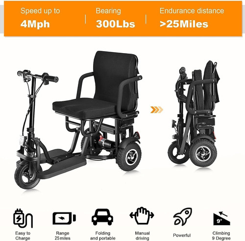 Mobility Electric Scooter For The Elderly Folding Mobility
