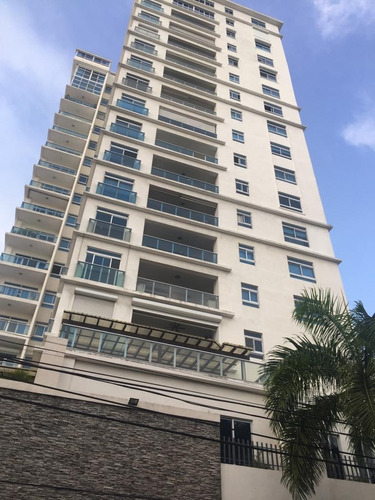 For Rent Apartamento Amueblado Piso 10 En Bella Vista Av. Sarasota De 3 Habitaciones Piscina Y Gym