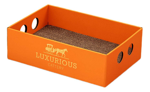 Caja Rascadora Para Gatos, Caja Rectangular Ligera Para Sala