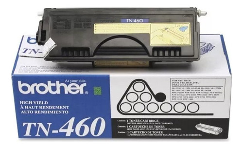 Toner Brother Tn-460 Original Hl-1240 Mfc-8600 Dcp-1200