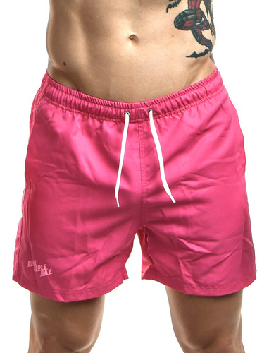 Malla Short De Baño De Hombre Liso Marca Pineapple Bay