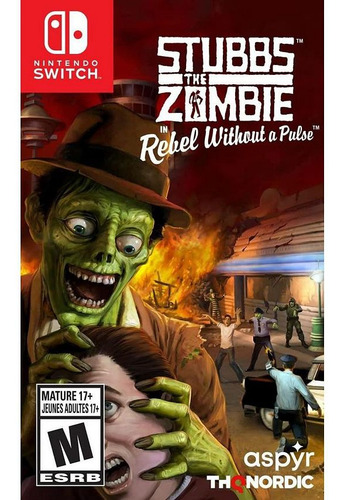 Stubbs The Zombie In Rebel Without A Pulse - Nintendo Switch