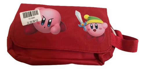 Estuche Lapices Escolar Rojo Kirby