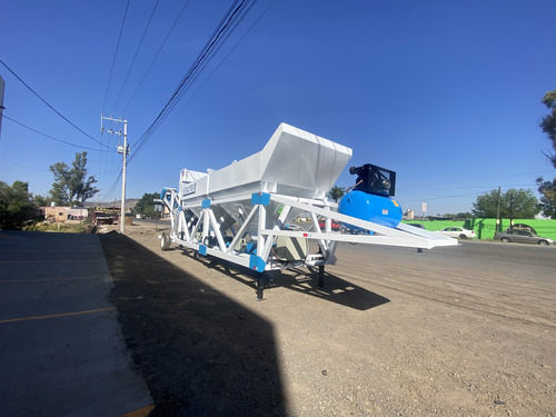 Planta Concretera Dosificadora Móvil Zeus30 2 Tolvas 50m3/h