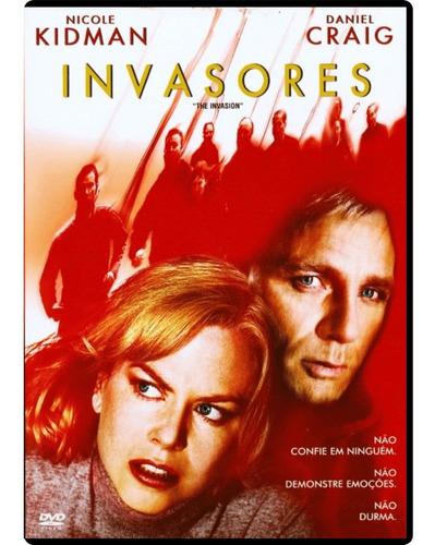 Dvd Invasores Com Nicole Kidman E Daniel Craig Novíssimo