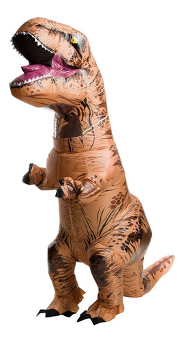 Disfraz Inflable De T-rex Talla Única Para Adulto,