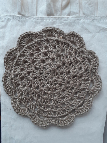 Individuales De Yute Trenzados Y A Crochet