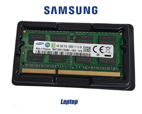 Memória Ram Samsung 4gb Ddr3 L 1600mhz Sodimm Para Notebook