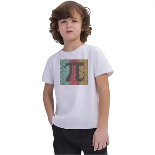 Camiseta Infantil Pi Matematica Dizima Periodica