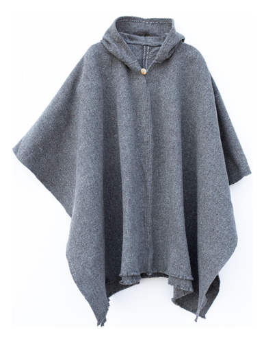 Poncho Premium Gris Anzestral