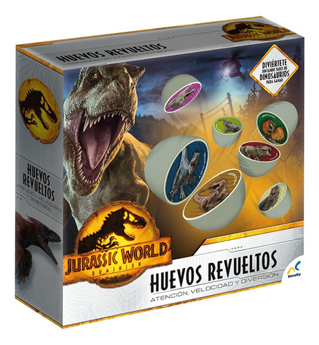 Juego Huevos Revueltos Jurassic World Mod.jca-3444 Novelty®