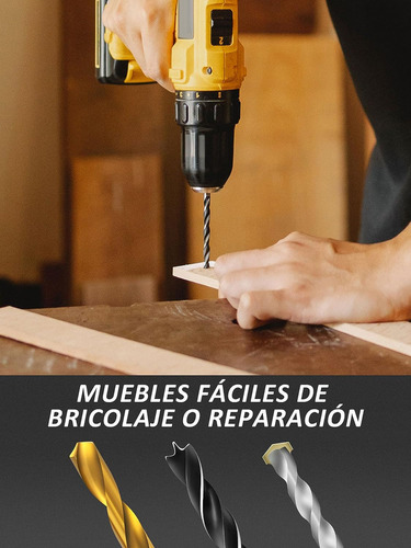 Juego De Brocas MĂșltiples De 130 Piezas, Juego De Brocas .