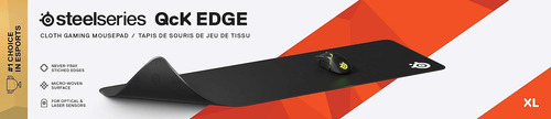 Alfombrilla De Ratón Steelseries Qck Edge De Tela Para Juego