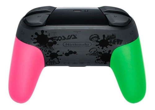 Imagen 2 de 2 de Joystick inalámbrico Nintendo Switch Pro Controller splatoon 2 edition