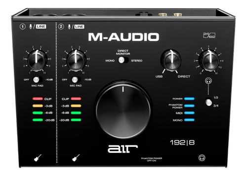 M Audio Air 192 8 Placa Interfaz Usb Grabación 24bit/192khz