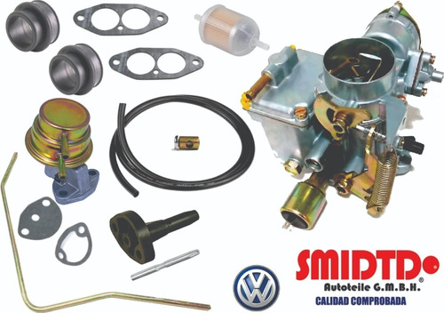 Carburador Sin Sistem Bomba Y Accesorio Vw Safari 1.6l 73-86