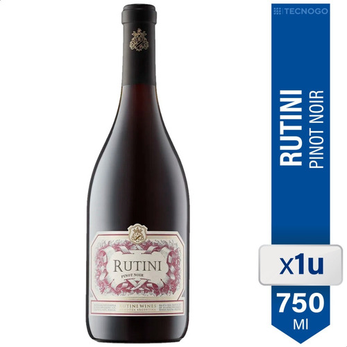 Vino Rutini Wines Pinot Noir 750cc Coleccion - 01 Almacen