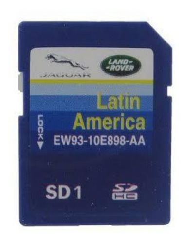 Sd Card Atualizacao Gps - Jaguar-xf 2009 2010 2011 Jaguar