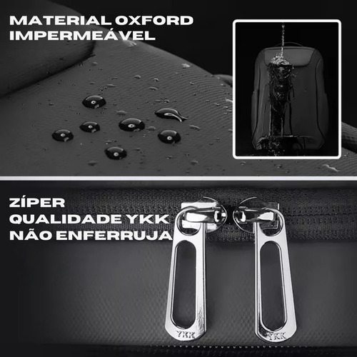 Mochila Premium Multifuncional Reforçada Com Usb Mark Ryden
