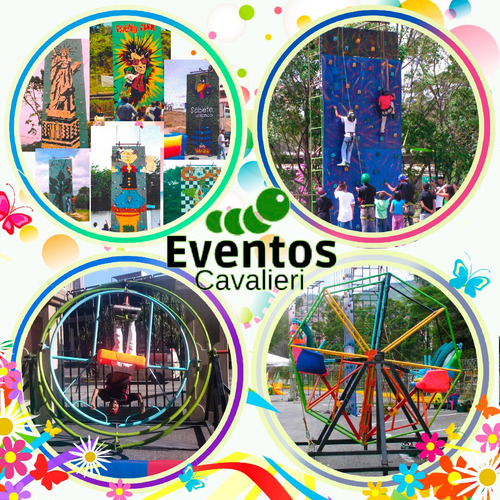 Alquiler Juegos Extremos, Tirolinas, Paredes Escaladoras