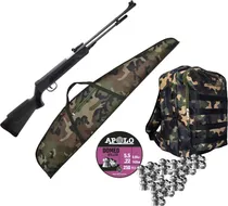 Comprar Rifle Swat Aire Comprimido 5.5 B3-3p +funda +mochila +baline