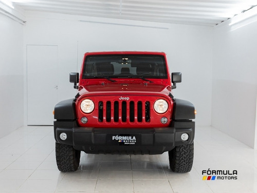 Jeep Wrangler Unlimited Sport 3.6l 4x4 2014 Vermelha
