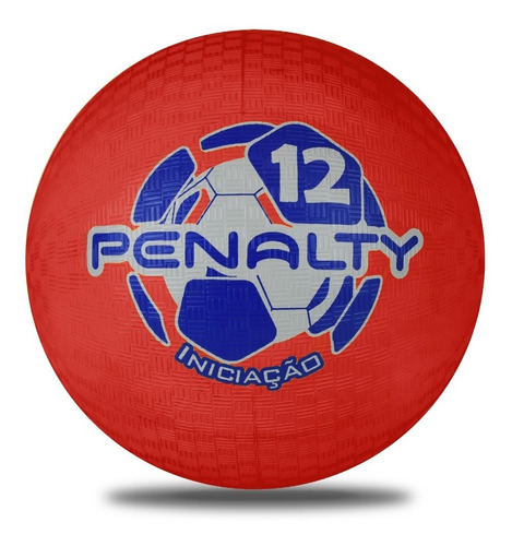 Bola Iniciação Infantil T12 Penalty Para Atividade Física Cor Vermelho