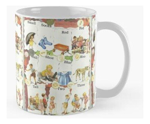 Taza Ver Dick & Jane's Crazy Quilt .. Calidad Premium