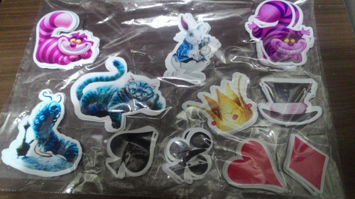 Imagem 2 de 4 de 100 Tags, Topper, Apliques Para Festas - Alice