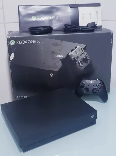 Xbox One X 1tb Seminovo Garantia E Nf