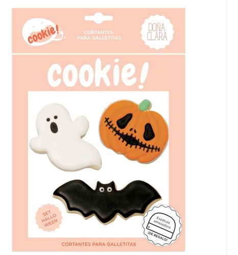 Cortantes Para Galletitas Doña Clara Cookie Set Halloween