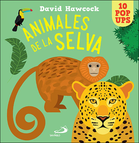 Animales De La Selva, De Hawcock David. Editorial San Pablo, Tapa Dura En Español