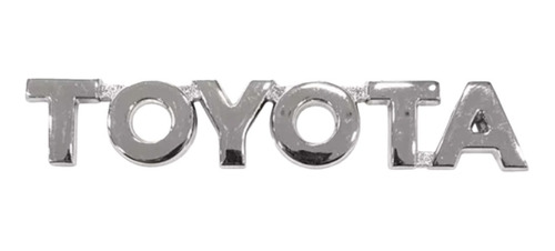 Emblema Palabra  Toyota  Corolla Cromado