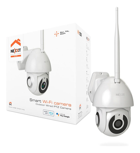 Cámara De Seguridad Smart Wifi Nexxt Exterior 1080p Nhc-o612