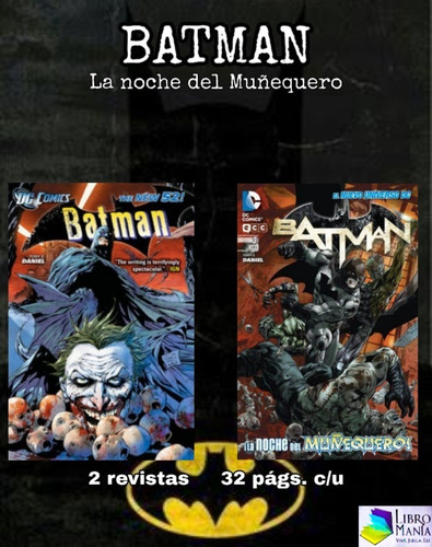 Batman, La Noche Del Muñequero. Cómic Ecc