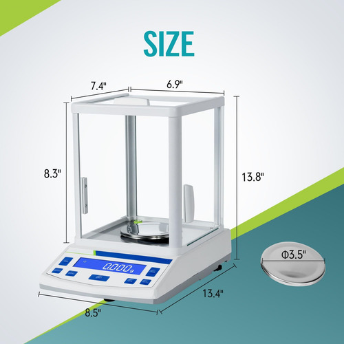 Balanza De Laboratorio Balanza De Alta Precisión 0.001gx300g