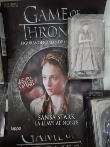 Game Of Thrones La Nacion Eaglemoss Sansa Stark Figura