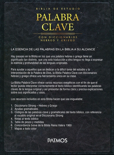 Imagen 2 de 8 de Biblia De Estudio Palabra Clave Con Dicc Hebreo/grieg Marrón