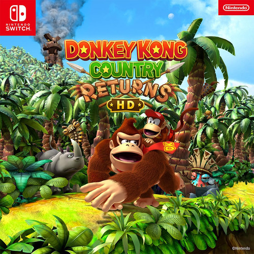 Donkey Kong Country Returns Hd Nintendo Switch Físico