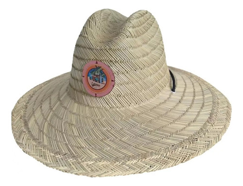 Sombrero Tipo Quicsilve Paja Artesanal Playa Hombre Y Mujer